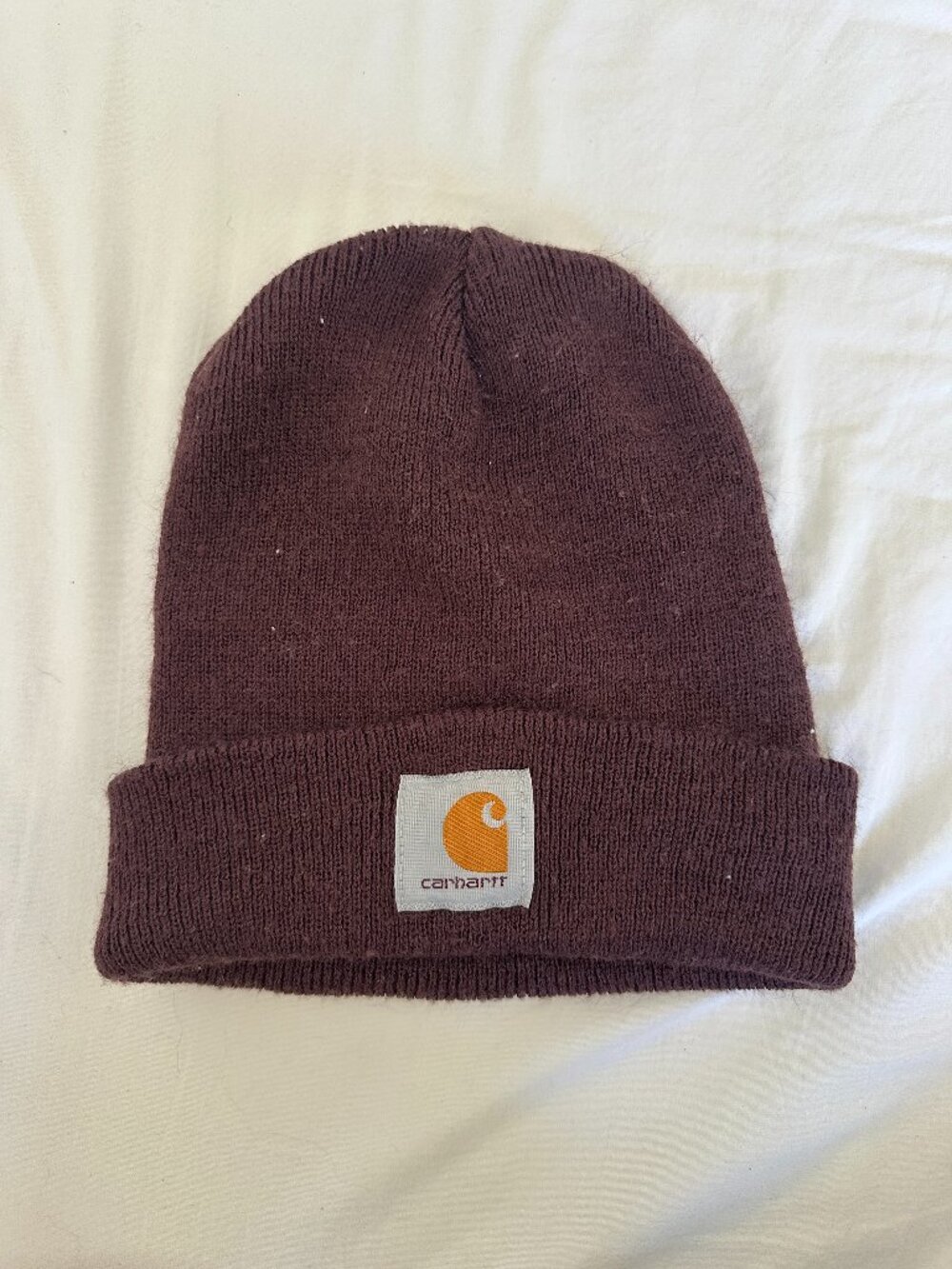 Carhartt Iconic A18 Watch Cap Beanie - Burgundy